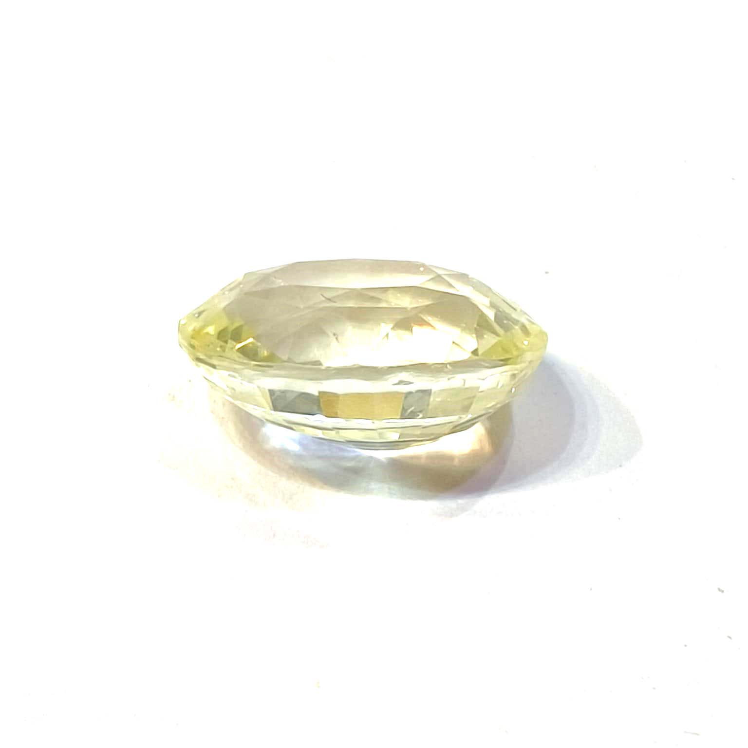 Yellow natural sapphire